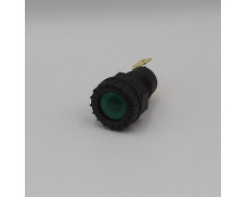 Kontrollampe grøn - 12 volt.