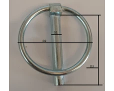 Traktorsplit, ringsplit 6x40.